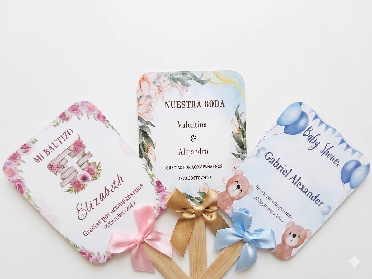 Abanicos personalizados