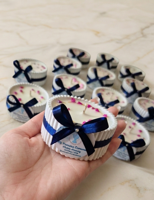 Vela decorativa en forma de Joyero