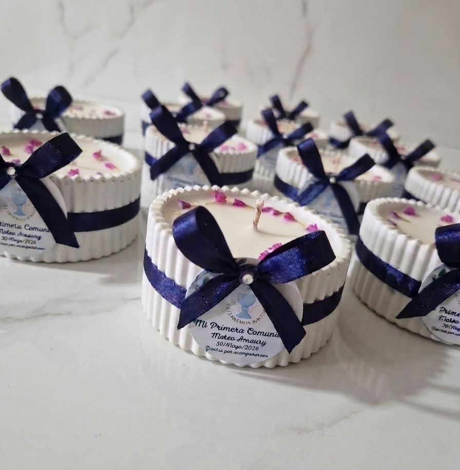 Vela decorativa en forma de Joyero
