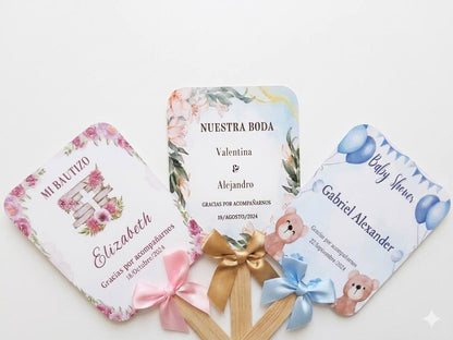 Abanicos personalizados