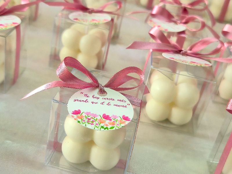 Bubble Candle Chica Acetato