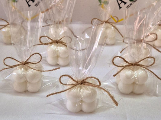 Bubble Candle Chica en celofán