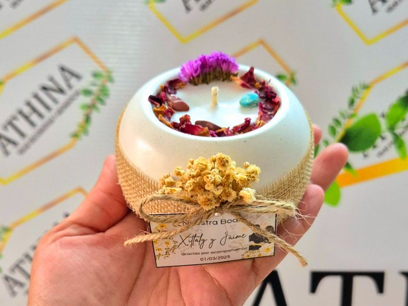 Esfera con naturaleza